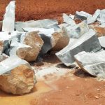 outcome of rock breaking chemical